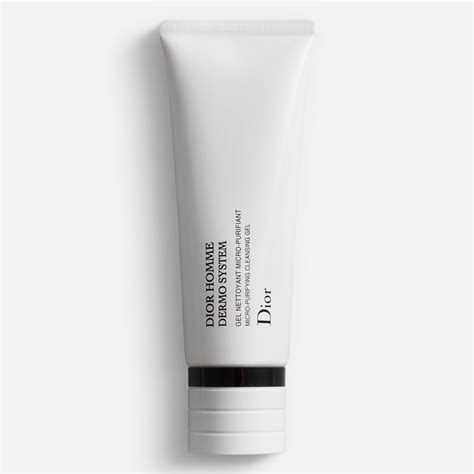 dior homme micro purifying cleansing gel|Dior face wash.